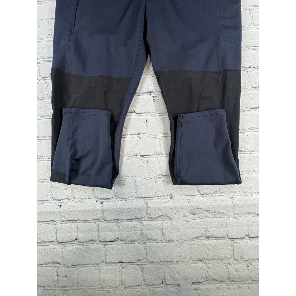 Patagonia Pack Out Hiking Leggings Womens Large Navy Blue Good - Picture 3 of 10
